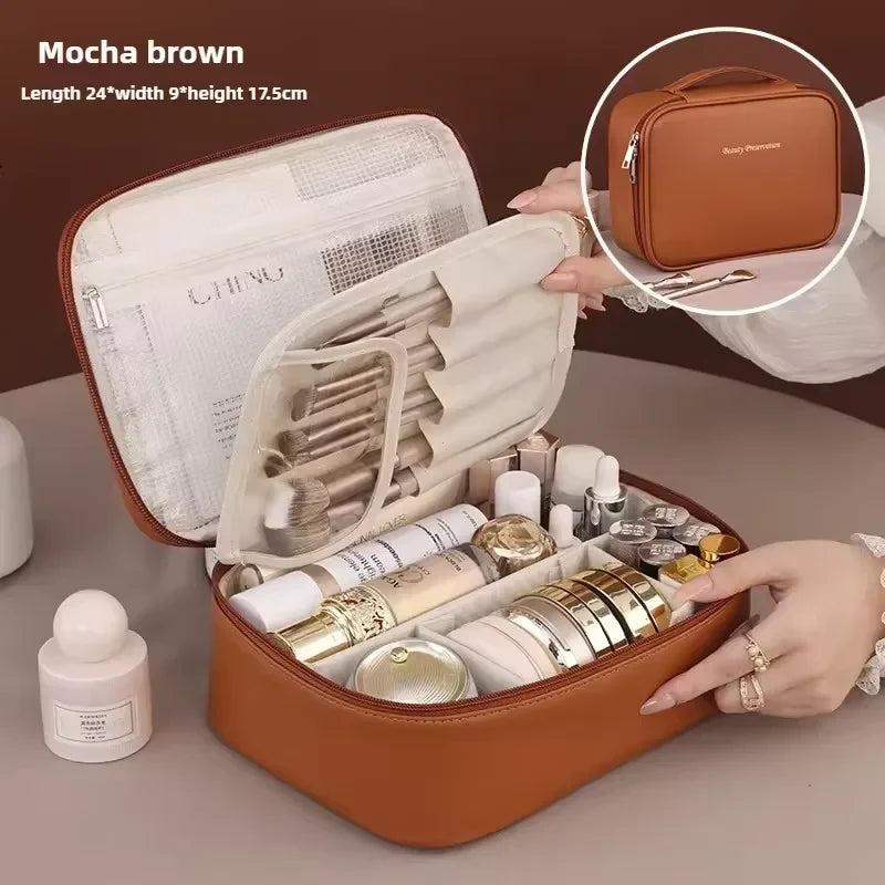 Double Layer Cosmetic Bag
