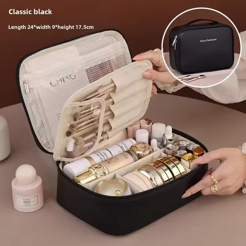 Double Layer Cosmetic Bag