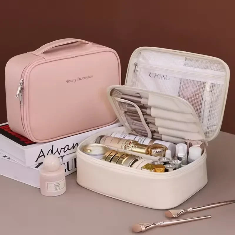 Double Layer Cosmetic Bag