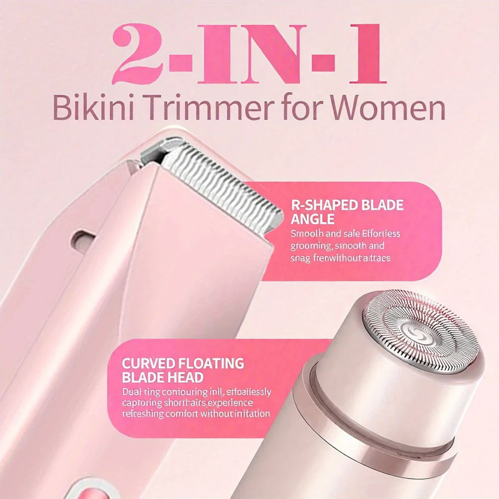 2-in-1 Electric Epilator Shaver
