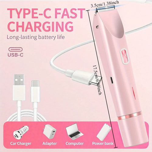 2-in-1 Electric Epilator Shaver