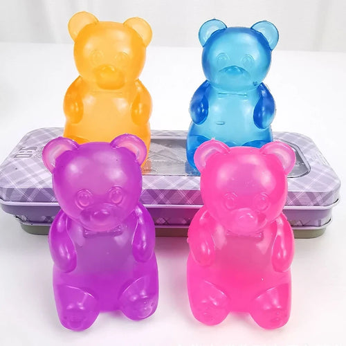 Cute Bear Nee Doh Maltose Squishy Toy Dough Colorful Sensory Toy