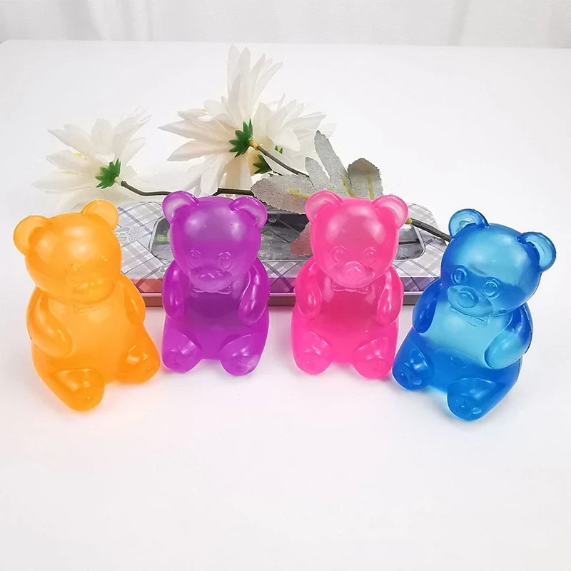 Cute Bear Nee Doh Maltose Squishy Toy Dough Colorful Sensory Toy