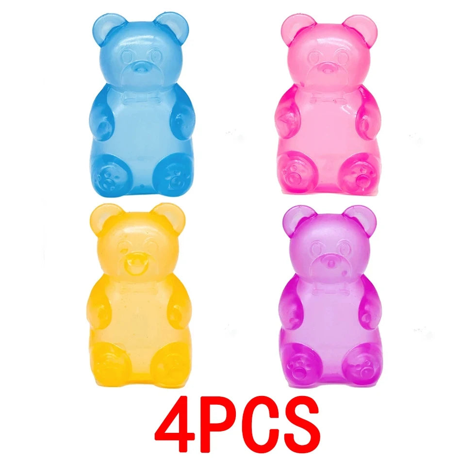 Cute Bear Nee Doh Maltose Squishy Toy Dough Colorful Sensory Toy