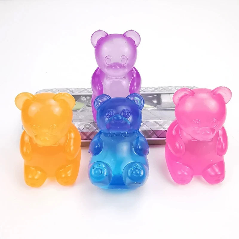Cute Bear Nee Doh Maltose Squishy Toy Dough Colorful Sensory Toy